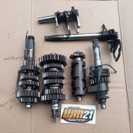 GIGI RASIO 6 SPEED TIGER REVO ORIGINAL SET BRUL TANPA KRENGKES SAJA CABUTAN TANPA KRENGKES RESO TRAN