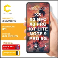 LCD For POCO X3 / POCO X3 NFC / POCO X3 PRO / REDMI NOTE 9 PRO 5G / MI 10T LITE (With Touch Screen D