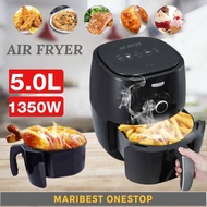 5L Kitchen Air Fryer Household Large Capacity Electric Air Fryer For Home Restaurant Cooking Kitchen Accessories Kuali Elektrik