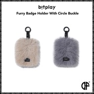Bitplay Furry Badge Holder With Circle Buckle