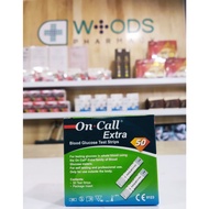 WOODS PHARMACY ON CALL EXTRA BLOOD GLUCOSE TEST STRIPS 2 X25'S