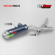 Full system exhaust Crf150 triton exhaust