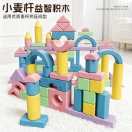 Strictly Selected Extra Large Geometric Wheat Straw Large Particle Building Blocks Large Building Bl