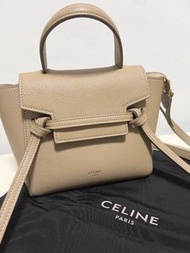 Celine belt bag pico light taupe