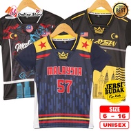 MU JERSEY NFL COLLAR KANAK KANAK LENGAN PENDEK / JERSEY MALAYSIA / SHORT SLEEVES KIDS JERSEY / TSHIR