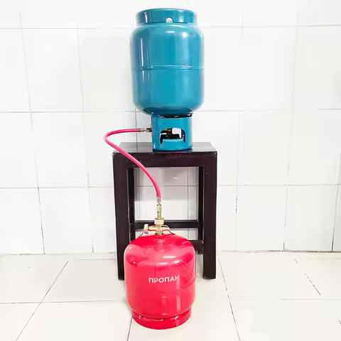 Rubber LPG Cylinder Interfill Connecting Pipes High Strength LPG Tank Refilling Hose Explosion-proof
