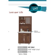 2023 Model :5361 Kitchen Cabinet 2.5ft Width x 6ft Height x 1.4ft Depth ( 16" inches )