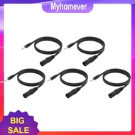 3.5mm To 3-Pin XLR Cable Male To Male Mini Jack 1/8 Inch To XLR Male Adapter 1/8inch To XLR Micropho