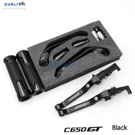 Đối Với BMW C650GT C 650GT 650 GT 2011 2018 2017 2016 2015 CNC Hoàn Chỉnh Đòn Bẩy Thiết Lập Điều Chỉ