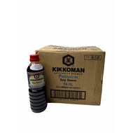 🔴พร้อมส่ง ของอยู่ไทย🔴 KIKKOMAN SOY SAUCE 酱油 ซอสถั่วเหลือง 600ml ขวดพลาสติก 1ลัง/จำนวน 12 ขวด ส่ง ยกล