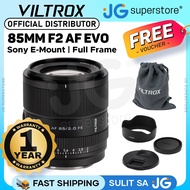 Viltrox AF 85mm F2.0 FE EVO Series Full Frame Prime Lens for Sony E-Mount Mirrorless Cameras