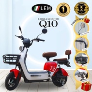 ★LEM★ 2025 NEW Q10 SCOOTER ELECTRIC BIKE < 5 YEARS WARRANTY FOR MACHINE