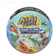 MGA's Miniverse Make It Mini Dinosaur Jurassic World-MGA's Miniverse, Dinosaur, Prehistoric, Egg, My