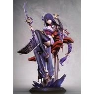 Genshin Impact Raiden Shogun Figure Double Headed Statue Model