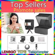 LENSGO TC7S Teleprompter Portable Inscriber Mobile Teleprompter for Tablet SmartPhone For Video Reco