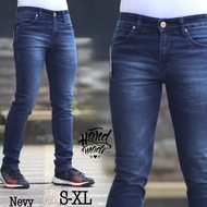 Premium Jeans Long Pants Slimfit Long Pants Men's Jeans Long Pants Navy Jeans Long Pants