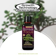 Growth Technology Bonsai Focus 300ml (Bonsai Fertilizer, Fluid Compound Fertilizer  Nitrate Nitrogen, Phosphorus, Potassium, Calcium, Copper, Iron, Manganese, Molybdenum, Zinc, Magnesium, Sulphur, Boron, Cobalt, Seaweed, Humic Acid &amp; Fulvic Acid)