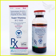 ◙ ◎ ◆ Tornel Super Vitamina B12 5500 - 30ml - For Gamefowl, Fighting Cocks, Chicken - petpoultryph