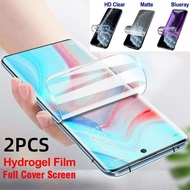 2Pcs HD Clear Soft Hydrogel Film For Oppo F31 F29 F27 F25 F23 F21 F19 F19s Pro Plus 5G 4G Anti Spy P