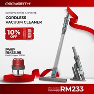 PerySmith Cordless Handheld Vacuum Cleaner Sonic Pro Series X1 Prime