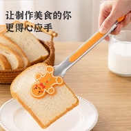 Christmas 23cm Stainless Steel Food Tongs Multifunctional Barbecue Steak Tongs Kitchen Baking Anti-S