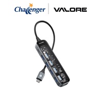 Valore 6-in-1 USB-C Transparent Hub (MH-010)