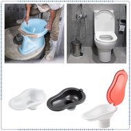 Eigell Portable Construction Site Toilet Temporary Travel Toilet 15.7x9.4x6.3inch Simple Installatio