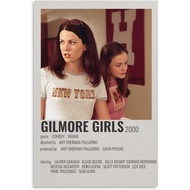 Gilmore Girls Tv Show Poster Posters For Room Aesthetic 90s Canvas Art Poster and Wall Art Picture P