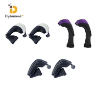 [Dynwave] 2 Pieces Golf Hybrid Club Head Covers Scratchproof Protector Protective Sleeve Accessories