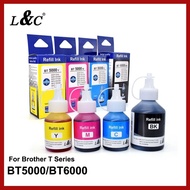 【PH Ready Stock】L&amp;C BT5000 BT6000 BTD60BK Refill Ink Premium Ink Dye Ink Black 108ml Cyan Magenta Yellow 50ml Compatible For Brother printer DCP-T310 DCP-T500W DCP-T710 Brother ink