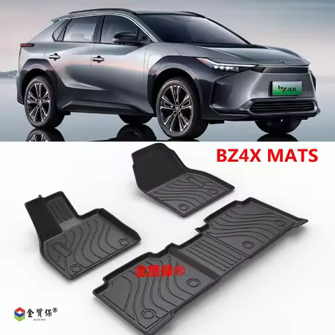 Use for TOYOTA BZ4X car carpet All-Weather car Floor Mat Fit For TOYOTA BZ4X waterproof trunk mat BZ