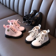 EMY SPT145B - boots size 21-30 kids toddler walker shoes boys girls black white pink