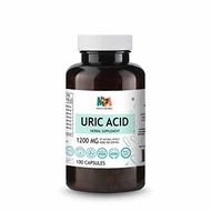 ▶$1 Shop Coupon◀  Uric Acid Cleanse 100 Vegan Capsules, 1200MG (Tart Cherry, Chanca Piedra, Hydrange