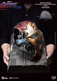 【預訂/Pre-order】 Beast Kingdom 野獸國 MC-038 Avengers: Endgame Master Craft Iron Man Mark50 Helmet Battle Damaged MC-038 復仇者聯盟 ：終局之戰 極匠系列 馬克50頭盔 戰損版