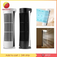 [Baosity1] Desktop Bladeless Fan Portable Compact, 2 Speeds, Lightweight, Cooling Fan, Electric Fan, Table Fan USB Fan for Bedroom Desk