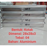 Aluminum Square Pan 28x28x3 Thickness 04