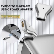 **包郵** Type-C 轉磁性 2 USB-C 電源適配器快速充電 適用於 Macbook Air/Pro 充電器 [平行進口] PC5160