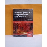Physical book New Book Learning OpenCV 4 Computer Vision with Python 3