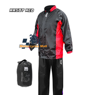 Givi Raincoat RRS07 Ridertech 2024/25  Edition GIVI (BLACK/BLUE/RED) Baju Hujan GIVI Lebuhraya