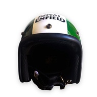 Royal Enfield helmet hijau