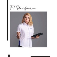 (F1 17) LADY OREN SPORT BAJU KORPORAT READY STOCK | UNIFORM CORPORATE OREN SPORT | CORPORATE SHIRT F
