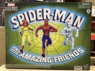 全新現貨 Marvel Legends 漫威 漫畫版 蜘蛛人 銀色衝浪手 火焰星 驚奇朋友 3入組 三人包 組合包