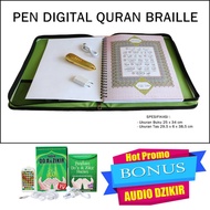The Latest Blind Braille Index Al Quran Digital Pen Bonus Audio Mirror