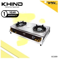 Khind Double Gas Cooker GC1009