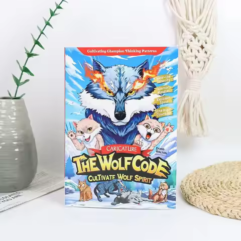 Wolf Code: Cultivating Wolf Spirit English Edition Reading on Growth Mindset and Perseverance
