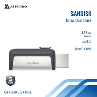 Sandisk Ultra Dual Drive 128GB, Flashdisk Type-C - (SDDDC2-128G-G46)