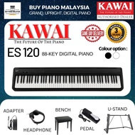 Kawai ES120 88-Key Digital Piano (Musician Package)