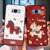 Case for SamSung S8 - S8+ (S8 Plus) Lucky Horse Pattern, Lucky Horse 2026