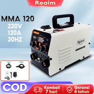 Mesin Las Reaim Inverter MMA 120 IGBT 450 watt Mesin las mig tanpa gas