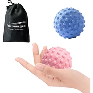 Massage Ball Set of 2 - Trigger Point,Plantar Fasciitis, Deep Tissue, Muscle Relief, Yoga, Pilates, 